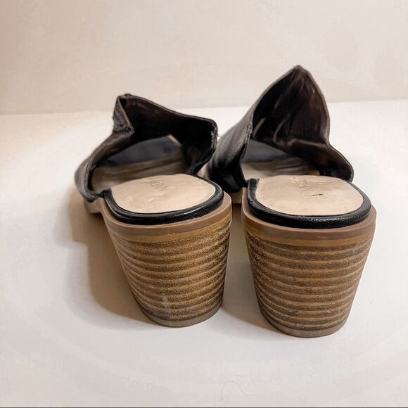 Nine West Rahima Slip On Black Mule Sandal Size 8 - Picture 5 of 10